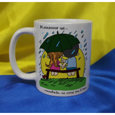 Чашка LOVE IS…