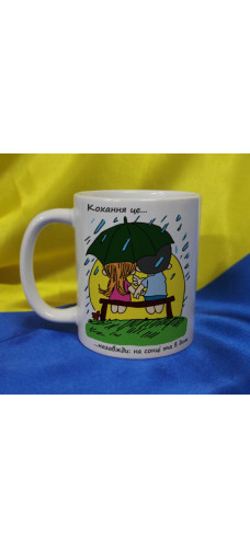 Чашка LOVE IS…