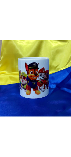 Чашка Щенячий патруль